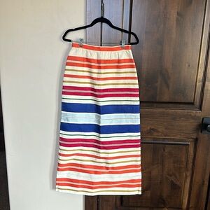 Stella McCartney colorful striped skirt- 40